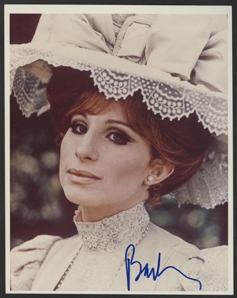 Barbra Streisand Signed "Hello Dolly"  8 x 10 Photograph 