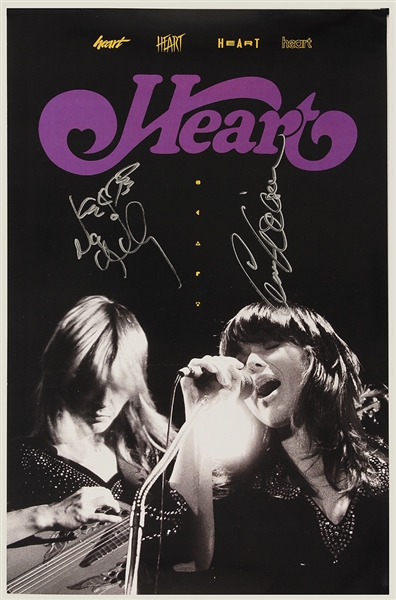 Heart Signed 11 x 17 Original Promotional Poster