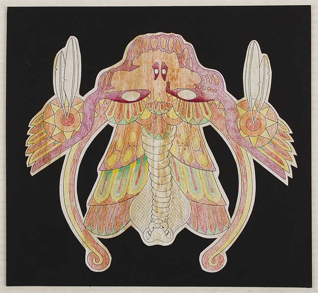 Grateful Dead Original Indian Elephant  Artwork