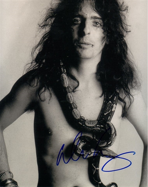 Alice Cooper Signed Photograph