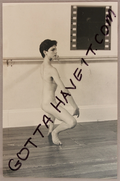 Madonna Never-Before-Seen Earliest Known Nude Photograph, Negative and Copyright