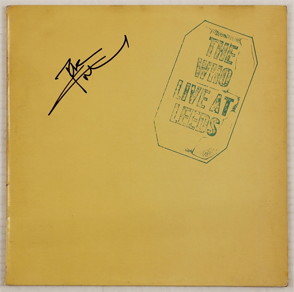 Pete Townshend Signed "The Who Live at Leeds" Album