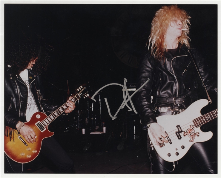 Duff McKagan Signed Guns N Roses Photograph