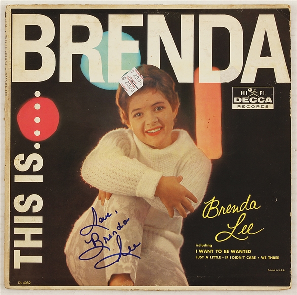 Brenda Lee Signed "This Is….Brenda" Album