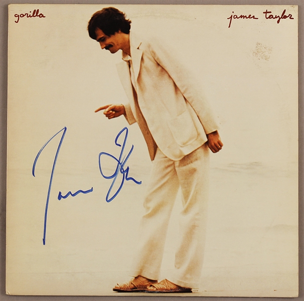 James Taylor Signed "Gorilla" Album