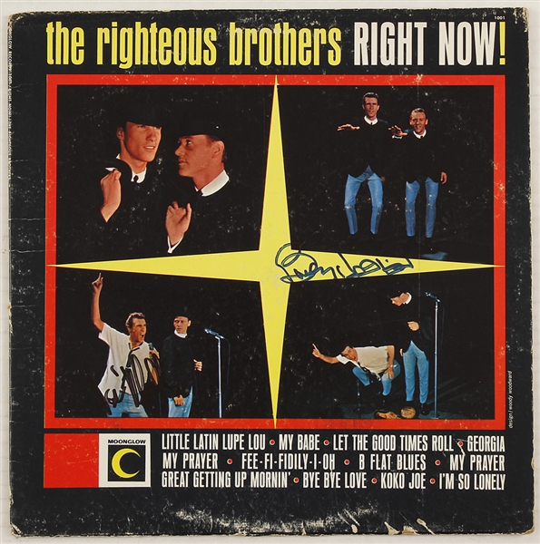 The Righteous Brothers Signed "Right Now!" Album