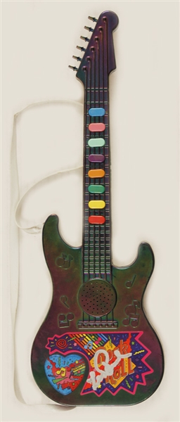 Les Paul Signed Colorful Toy Electric Guitar