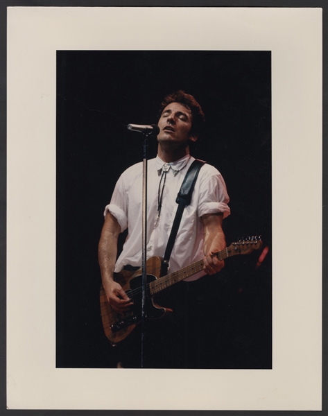Bruce Springsteen Original 11 x 14 Neal Preston Photograph