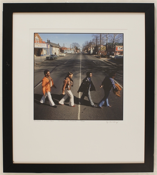 Booker T & The Mgs "McElmore Avenue" Joel Brodsky Signed & Numbered Original Album Cover Photograph