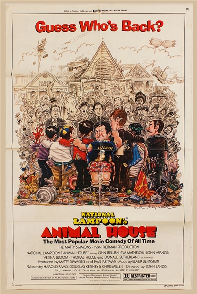 Animal House/How Funny Can Sex Be Two-Sized Original  One Sheet Movie Poster