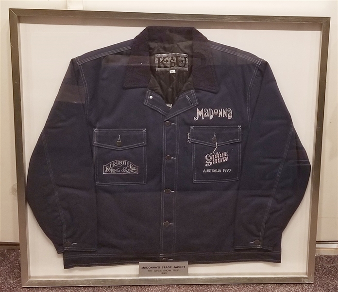Madonna Original 1993 Girlie Show Tour Australia Stage Jacket