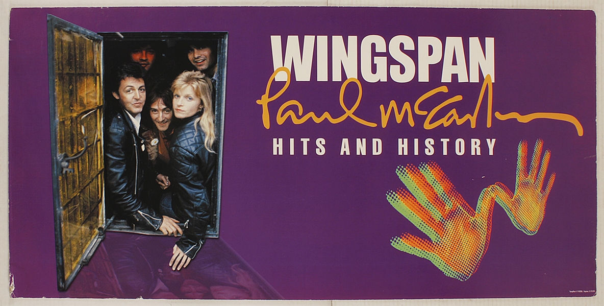 Paul McCartney Original "Wingspan: Hits and History" Original Promotional Posters