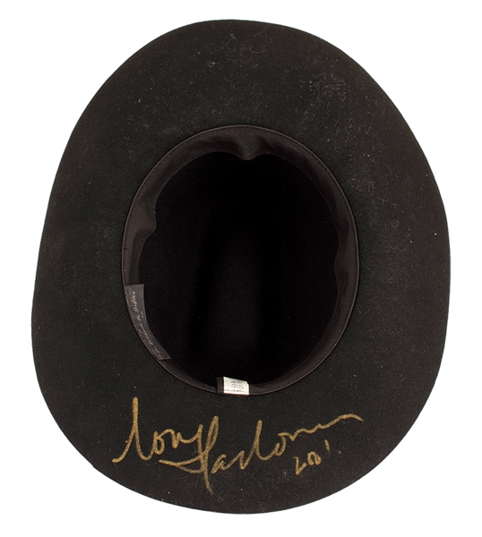 Madonna Signed "Music" Black Cowboy Hat