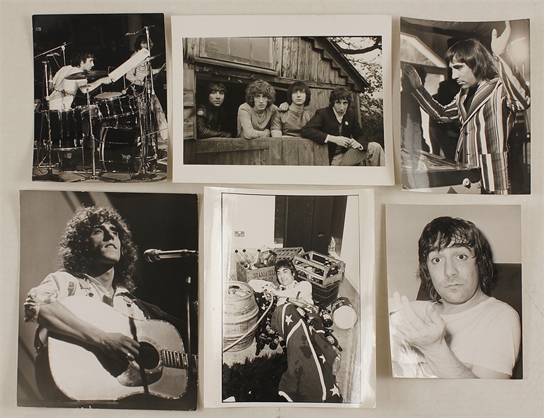The Who Original Stamped Photographs