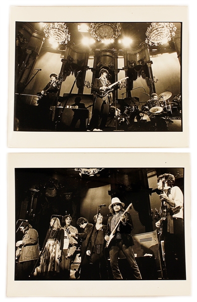 The Band Original Stamped Photographs