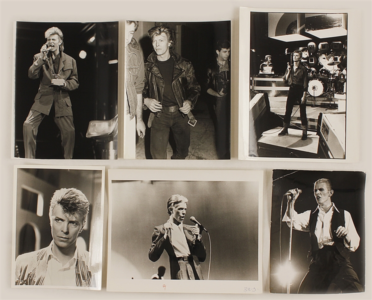 David Bowie Original Stamped Photographs
