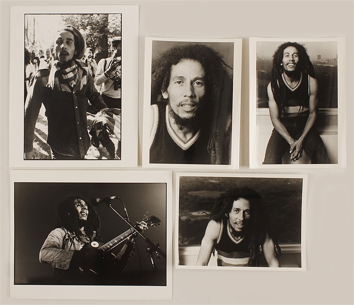 Bob Marley Original Stamped Photographs