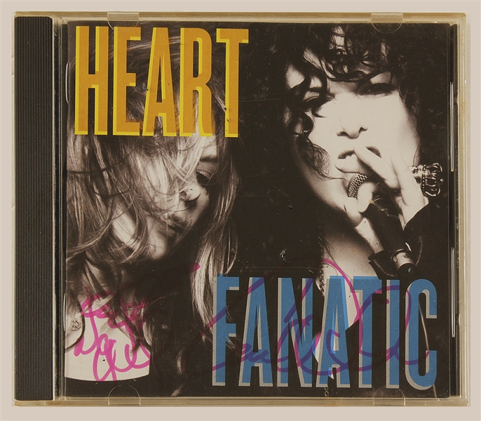 Heart Signed "Fanatic" C.D. Insert