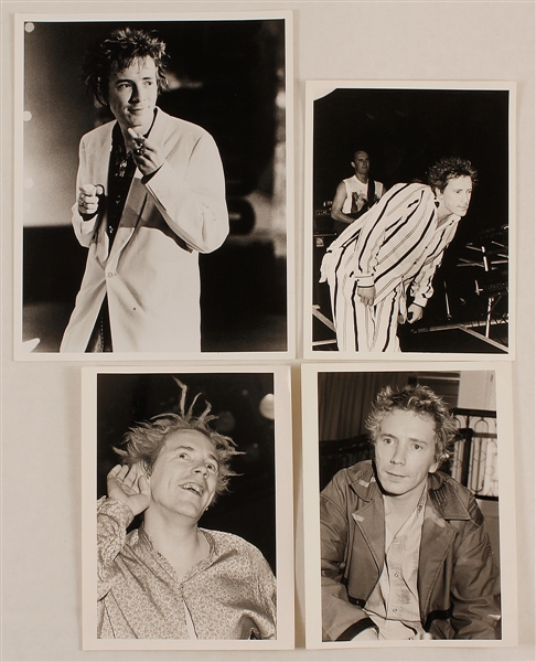 Johnny Rotten Original Stamped Photographs
