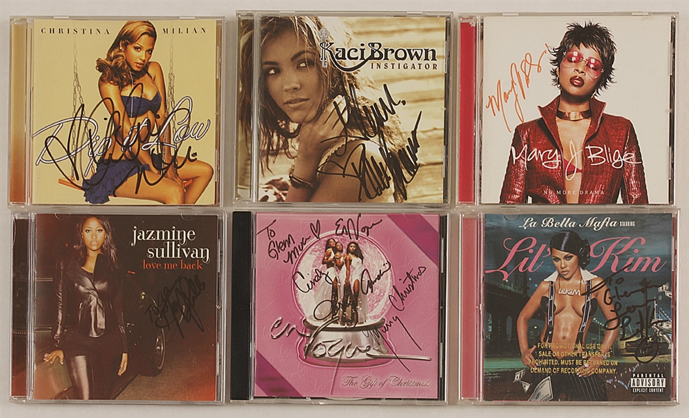 Women Music Artists Signed C.D. Inserts
