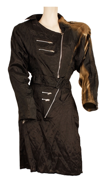 Janet Jackson Owned & Worn Black Jacket and Skirt