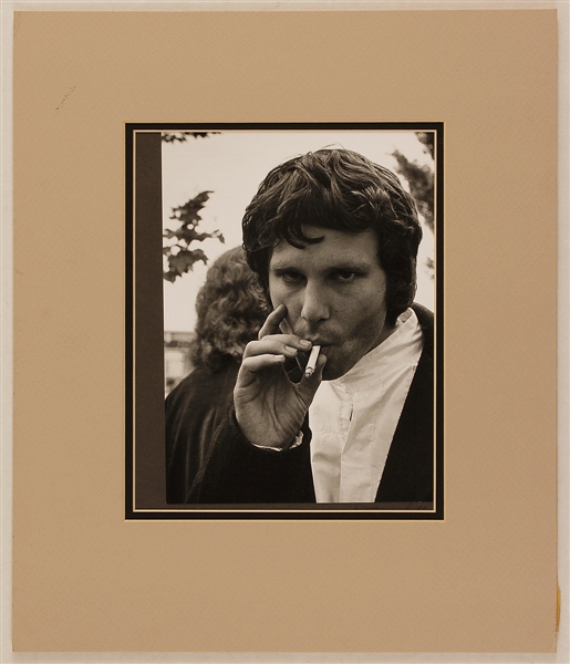 Jim Morrison Original Jim Marshall Stamped Photograph