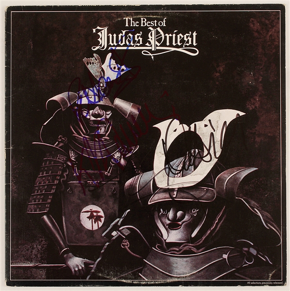 Judas Priest Signed "Best of" Album