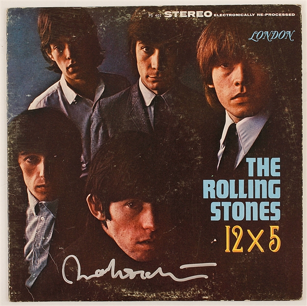 Andrew Loog Oldham Signed Rolling Stones  "12 x 5" Album