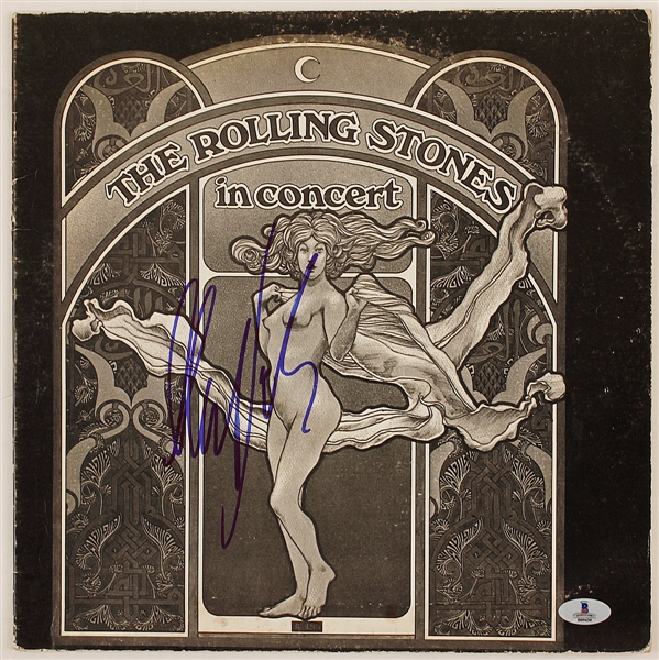 Mick Taylor Signed "Rolling Stones In Concert" Album