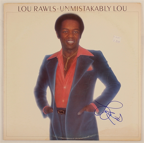 Lou Rawls Signed "Unmistakably You" Album