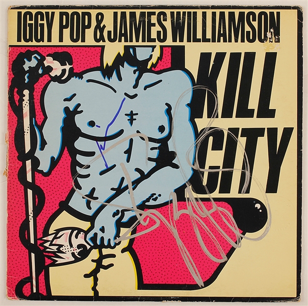 Iggy Pop & James Williamson Signed "Kill City" Album