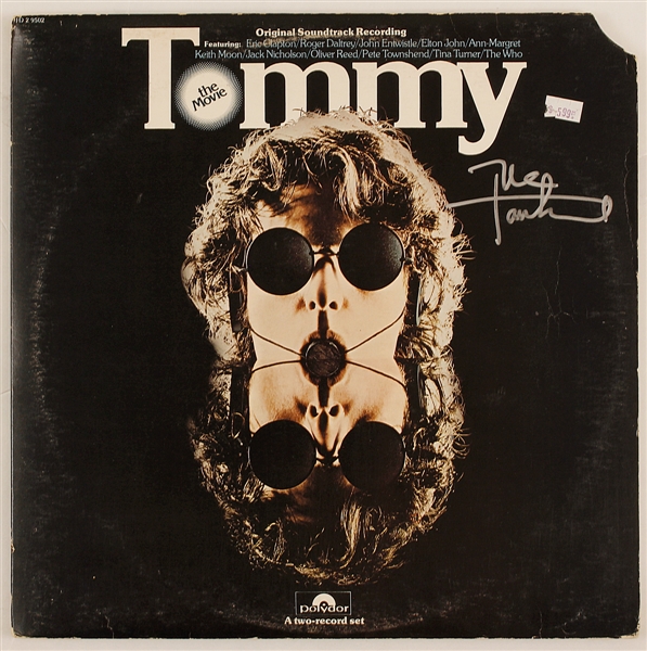 The Who Pete Townshend Signed "Tommy" Soundtrack Album