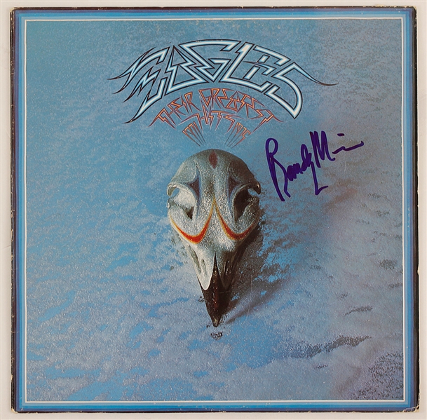 Eagles Randy Meisner Signed "Greatest Hits" Album