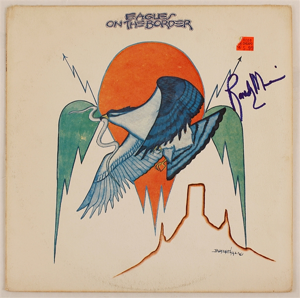Eagles Randy Meisner Signed "On the Border" Album