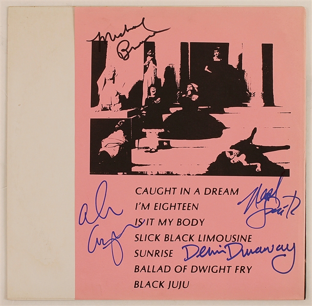 Alice Cooper Band Signed "Puke on a Piece of Apple Pie" Bootleg Album