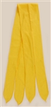 Elvis Presley Owned and Worn Yellow Cravat