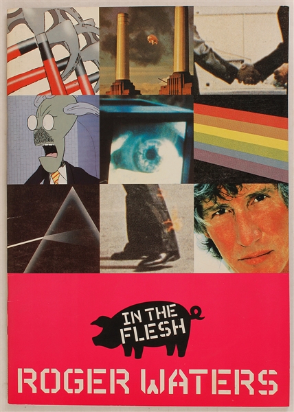 Roger Waters "In The Flesh Tour" Original Concert Program
