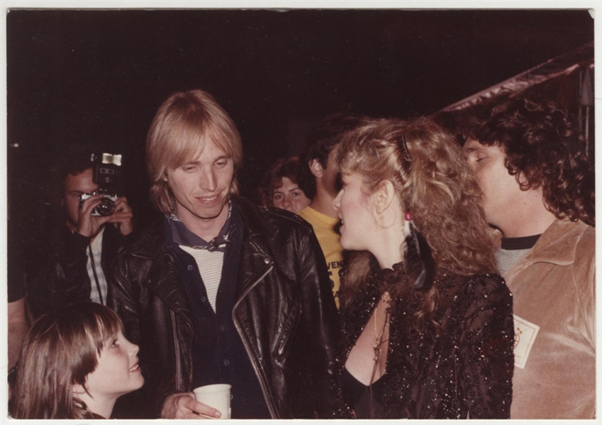Tom Petty & Stevie Nicks Original Photograph from the Herbert Worthington Estate