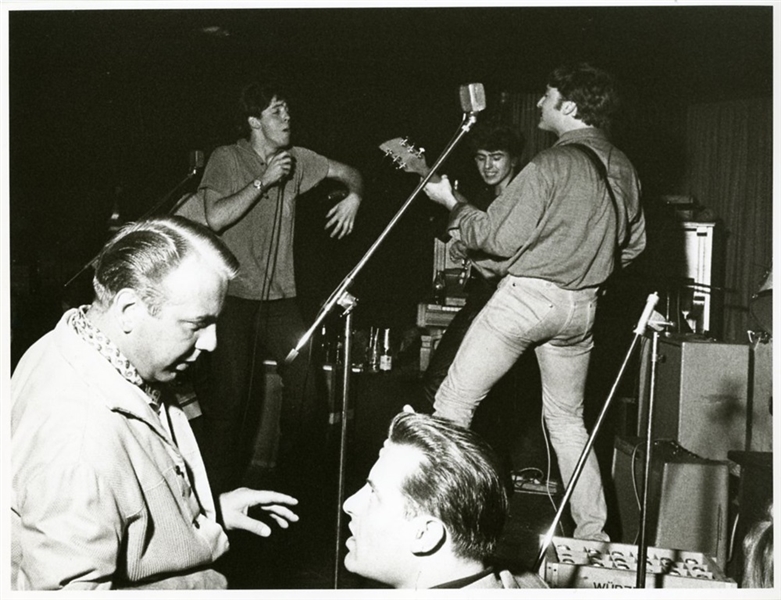 Beatles Original Gerd Mingram 1961 "Top Ten Club" MPL Communications Stamped Photograph 