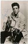 Elvis Presley Signed Original German MGM Photo Postcard