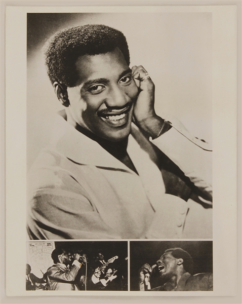 Otis Redding Original Stamped Photograph 