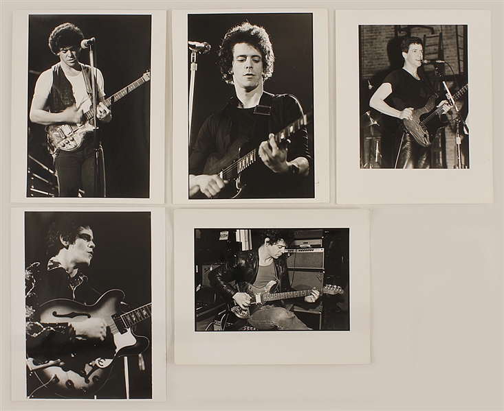 Lou Reed Original Stamped Photographs (11)