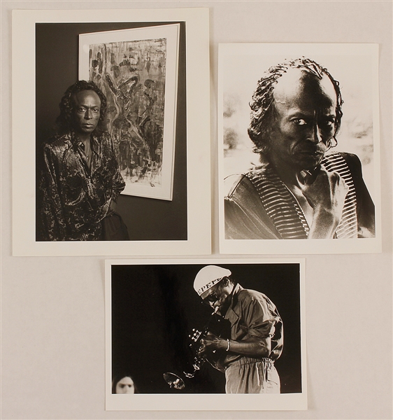 Miles Davis Original Stamped Photographs (6)