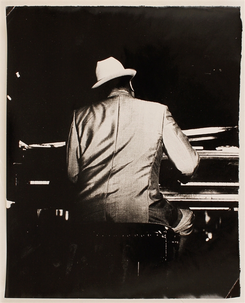 Thelonious Monk Original Quackenbush Stamped Photograph