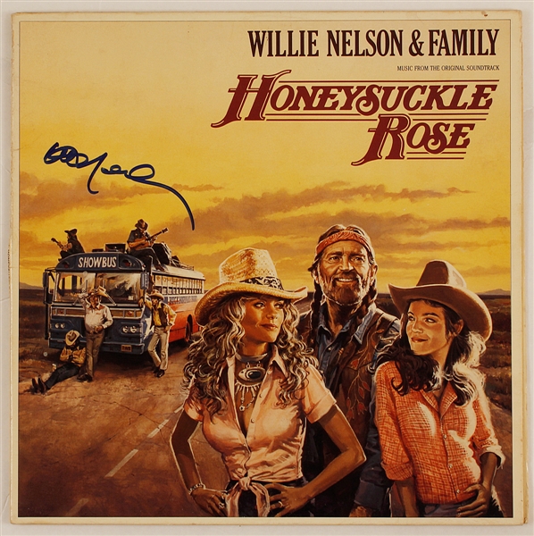 Willie Nelson Signed "Honeysuckle Rose" Album