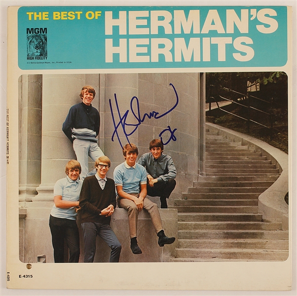 Hermans Hermits Peter Noone "Herman" Signed  Album