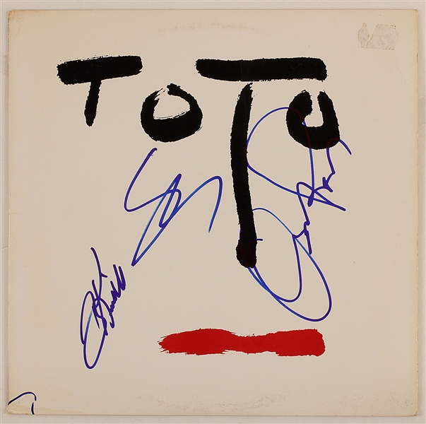 Toto Signed "Turn Back" Album
