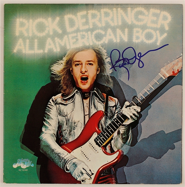 Rick Derringer Signed "All American Boy" Album