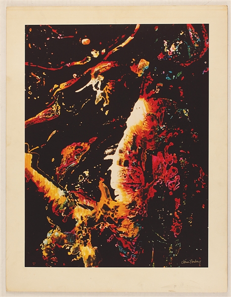 Jimi Hendrix Original Photograph Art Print Signed by Nona Hendrix