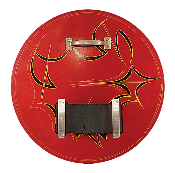 Bruce Lees Personally Designed & Used Custom  Kicking & Punching Shield 